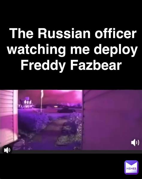 freddy fazbear russian meme